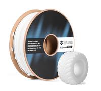 SainSmart Flex TPU Air, filamento de TPU espumoso ligero de 1,75 mm, dureza ajustable de 77A a 93A, alta resiliencia y acabado mate, para wearables y artículos deportivos (blanco, 1 kg)