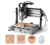 SainSmart Genmitsu 3020 PRO Ultra - Kit de enrutador, grabador totalmente metálico, eje mejorado de 710 W para metal, madera, ventilador de placa base integrado, área de trabajo 11.8 x 8.1 x 3.1