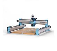 SainSmart Genmitsu 4040 PRO Fresadora CNC, soporta 4 ejes y módulo WiFi, accionamiento de tornillo mejorado para carpintería, corte de metal y acrílico, fresado, control GRBL