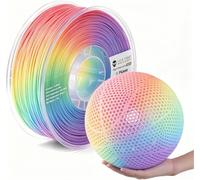 SainSmart PEBA High Rebound 90A Flexible Filament, 1 kg, Super TPU with 78% High Rebound, 20% Lighter and 2 Times Faster Printing, Nylon-Based Strength, 1,75 mm, Rainbow