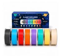 SainSmart PrintyGo Cosmic Explorer - Paquete de 8 filamentos PLA de 8 colores, 250 g x 8