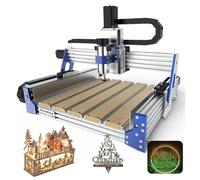 SainSmart Upgrade CNC Fresadora con Motor de Bucle Cerrado y Eje de Bola PROVerXL 4030 V2, Grabadora de 3 Ejes para Madera, Metal, Acrílico, PCB, MDF, Área de Trabajo 400 x 300 x 110 mm