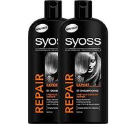 Saint alga - Syoss - Champú - Repair Expert - Bote de 500 ml - - Juego de2