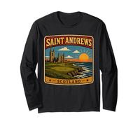 Saint Andrews Reino Unido Escocia St Andrews Escocia Manga Larga