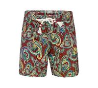 Saint Barth Bañador MC2 Lighting 70 Estampado Paisley Color Granate (FR/ES, Letras, XL, Regular, Regular, Granate)
