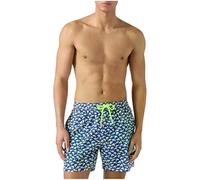 Saint Barth Bañador MC2 Lighting Estampado Shark Trouble Color Marino (FR/ES, Letras, XL, Regular, Regular, Marino)