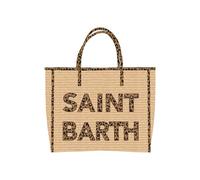 Saint Barth Mc2 - Bolso de mano de polipropileno para mujer, cód. VIV0007, beige, Taglia unica