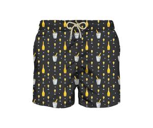 Saint Barth MC2 MC2 - Disfraz de hombre Lighting Micro Fantasy Bollicine negro - Pequeño, Negro