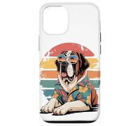 Saint Bernard Dog Gafas De Sol Hawái Playa Verano Carcasa para iPhone 12/12 Pro