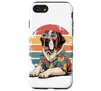 Saint Bernard Dog Gafas De Sol Hawái Playa Verano Carcasa para iPhone SE (2020) / 7/8