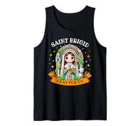 Saint Brigid of Ireland Patrona de Irlanda para niños Camiseta sin Mangas