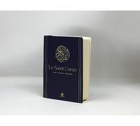 Saint Coran - Arabe franCais phonEtique - souple - format moyen(13 x 17 cm) - Bleu nuit