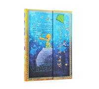 Saint-Exupéry, The Little Prince (Embellished Manuscripts Collection) Midi Unlined Hardcover Journal (Wrap Closure)