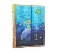 Saint-Exupéry, The Little Prince (Embellished Manuscripts Collection) Ultra Lined Hardcover Journal (Wrap Closure)
