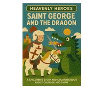 Saint George and the Dragon: A Children's Story and Coloring Book About Courage and Faith (Heavenly Heroes)
