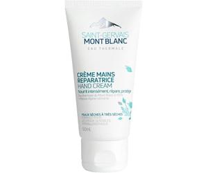 Saint-Gervais Mont Blanc Crema de Manos Reparadora, Agua Termal y Malva Alpina Calmante, Piel Seca, 50ml