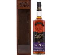 Saint James 15 Ans Réserve Privée Rhum Vieux Agricole 43% Vol. 0,7l in Holzkiste