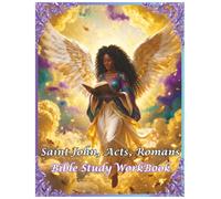 Saint John, Acts & Romans: Bible Study WorkBook 3 Books in 1 (United Christians KJV Bible WorkBooks (Purple))