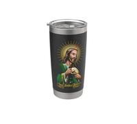 Saint Jude Thaddeus Apostol De Nuestro Señor Jesucristo Vaso térmico de acero inoxidable de doble pared
