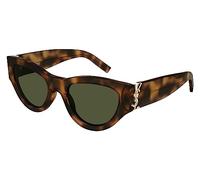SAINT LAURENT Gafas de Sol SL M94 Havana/Green 53/20/145 mujer