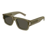 SAINT LAURENT Hombre SL 659 003 Gafas de sol Acetato Marrón Gris Cuadrada