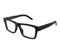SAINT LAURENT Hombre SL M10_B 005 Monturas ópticas Acetato Negro Transparente Cuadrada