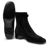SAINT LAURENT MILES 30 Botas De Tobillo De Ante Zapatos 42