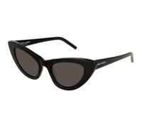 SAINT LAURENT Mujer SAINT LAURENT SL 213 LILY 001 Gafas de sol Plástico Negro Gris Cat Eye Normal