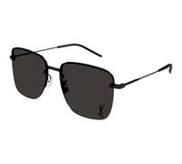 SAINT LAURENT Mujer SAINT LAURENT SL 312 M 001 Gafas de sol Metal Negro Negro Cuadrada