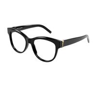 SAINT LAURENT Mujer SAINT LAURENT SL M108 006 Monturas ópticas Acetato Negro Redonda