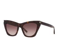 Saint Laurent Mujer Sunglass SL 214 Kate - Color del Marco: Carey, Color de la Lente: Morado
