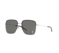 Saint Laurent Mujer Sunglass SL 312 M - Color del Marco: Plateado, Color de la Lente: Gris