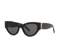 Saint Laurent Mujer Sunglass SL M94 - Color del Marco: Negro, Color de la Lente: Gris