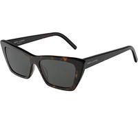 SAINT LAURENT SL 276 Mica Gafas de Sol, Havana-Havana-Grey, 53 para Mujer