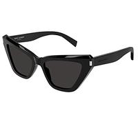 SAINT LAURENT SL 466 Gafas, Black-Black-Black, 54 para Mujer