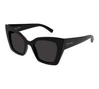 SAINT LAURENT SL 552 Gafas, Black-Black-Black, 51 para Mujer