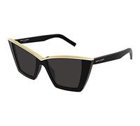 SAINT LAURENT SL 570 Gafas, Black-Black-Black, 54 para Mujer