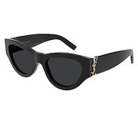 SAINT LAURENT SL M94 Gafas, Black-Black-Grey, 53 para Mujer