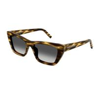 SAINT LAURENT SUNGLASSES SL 276 MICA HAVANA-HAVANA-GREY 55 WOMENS