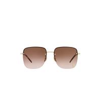 SAINT LAURENT SUNGLASSES SL 312 M GOLD-GOLD-BROWN 58 WOMENS