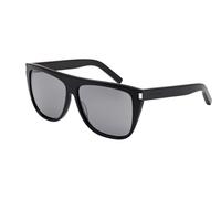 SAINT LAURENT Unisex SAINT LAURENT SL 1 001 Gafas de sol Plástico Negro Oversize