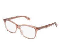 SAINT LAURENT Unisex SAINT LAURENT SL 170 004 Monturas ópticas Acetato Desnudo Cuadrada
