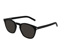 SAINT LAURENT Unisex SL 28 SLIM 001 Gafas de sol Acetato Negro Negro Cuadrada Normal