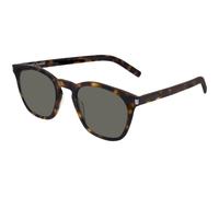 SAINT LAURENT Unisex SAINT LAURENT SL 28 SLIM 003 Gafas de sol Acetato la Habana Gris Cuadrada Normal