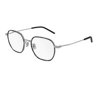 SAINT LAURENT Unisex SAINT LAURENT SL 397/F 002 Monturas ópticas Metal Plata Cuadrada