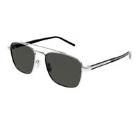 SAINT LAURENT Unisex SAINT LAURENT SL 665 002 Gafas de sol Metal Plata Gris Piloto
