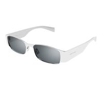 SAINT LAURENT Unisex SAINT LAURENT SL 738 001 Gafas de sol Metal Plata Plata Cuadrada