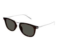 SAINT LAURENT Unisex SL 753 002 Gafas de sol Acetato la Habana Gris Redonda