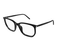 SAINT LAURENT Unisex SAINT LAURENT SL 802 001 Monturas ópticas Acetato Negro Transparente Geométrico