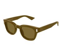 SAINT LAURENT Unisex SAINT LAURENT SL 838 007 Gafas de sol Acetato Marrón Marrón Redonda